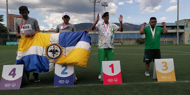 Se lució Hernán Cubillos en los juegos Special Olympics Colombia