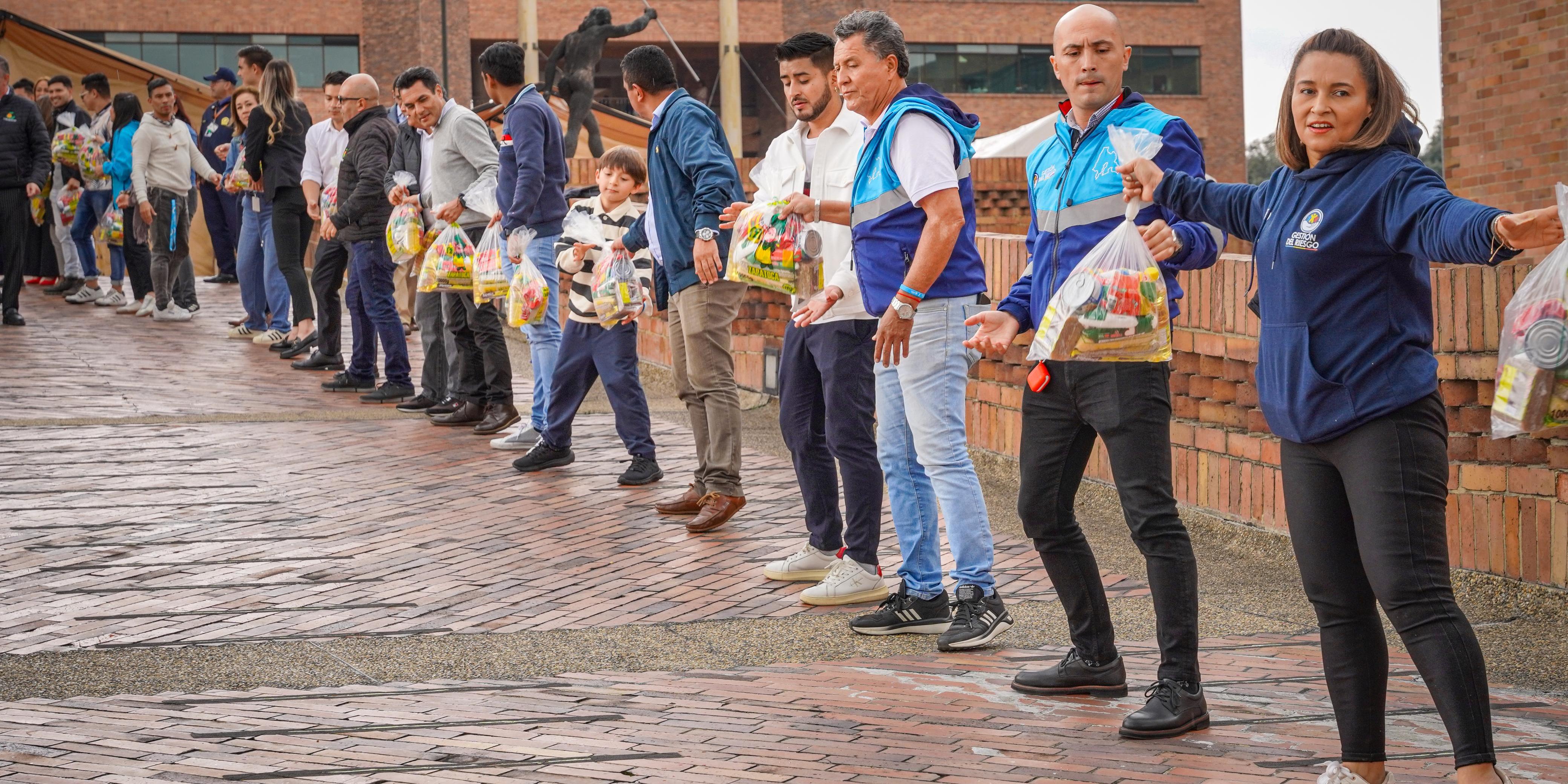 Cundinamarca ha reunido más de 30 toneladas de ayuda humanitaria para el departamento del Chocó