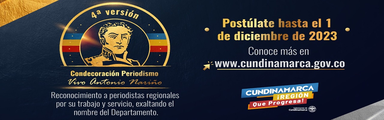 4ª versión de la condecoración ‘Periodismo
