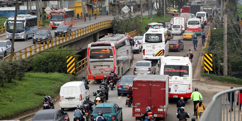 Restricción de carga por la calle 13 beneficia a municipios del occidente cundinamarqués