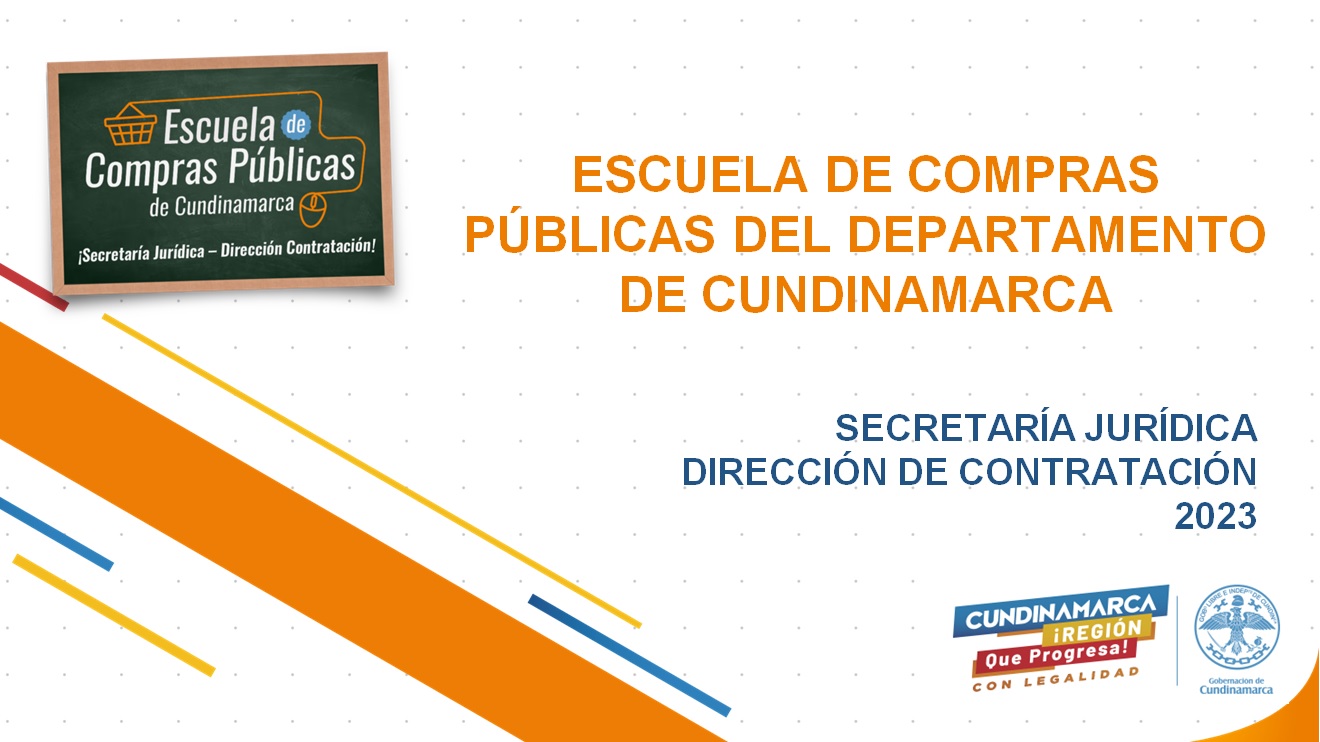 Inauguración Escuela de Compras Públicas de Cundinamarca