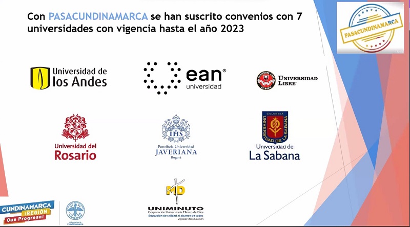 Uniminuto participó de conversatorios de Pasacundinamarca