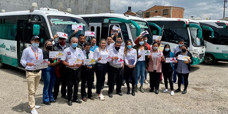 Transporte público de Tocancipá se une a campaña #DateCuenta


