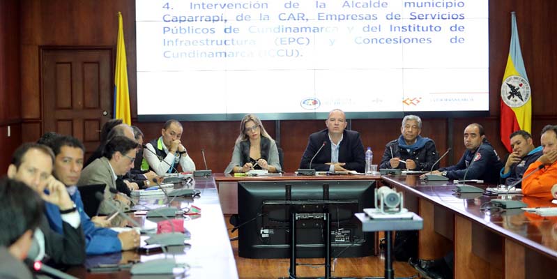 37 familias del municipio de Caparrapí deben ser reubicadas