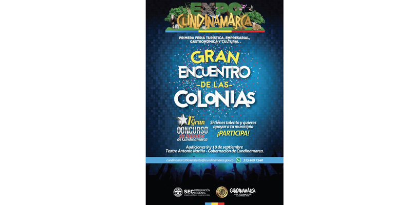 Encuentro de las Colonias en ExpoCundinamarca, la oportunidad para demostrar el talento departamental











































