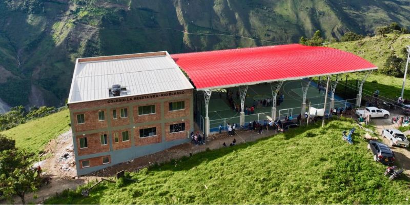 Cundinamarca inaugura moderna sede educativa en zona rural de Gutiérrez