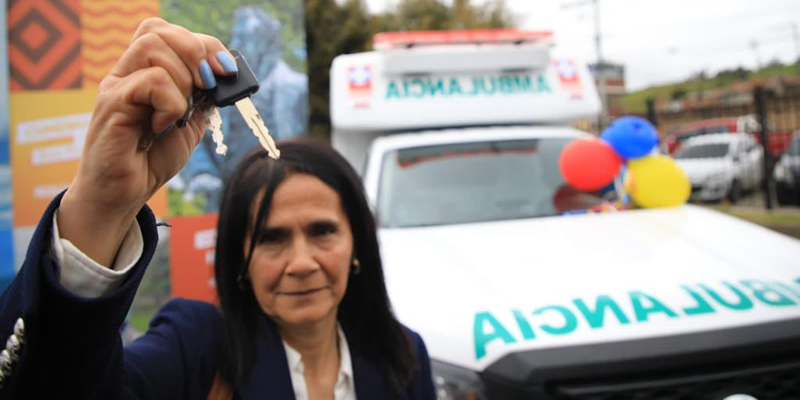 Ambulancias, equipos de rayos x y recursos para fortalecer el servicio de Salud de Oriente y Almeidas
