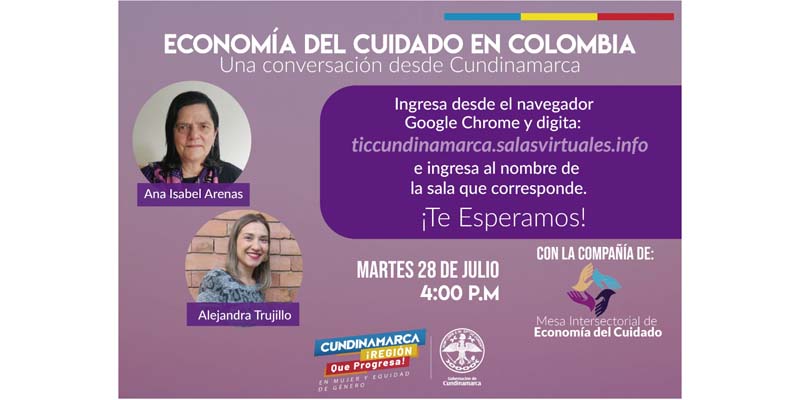 Economía del cuidado en Colombia, una conversación desde Cundinamarca



