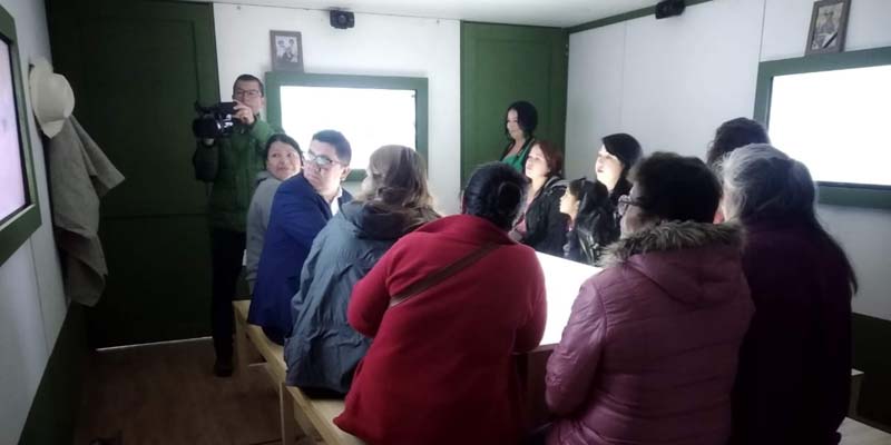 Túnel de la Paz inició su recorrido por municipios de Cundinamarca





