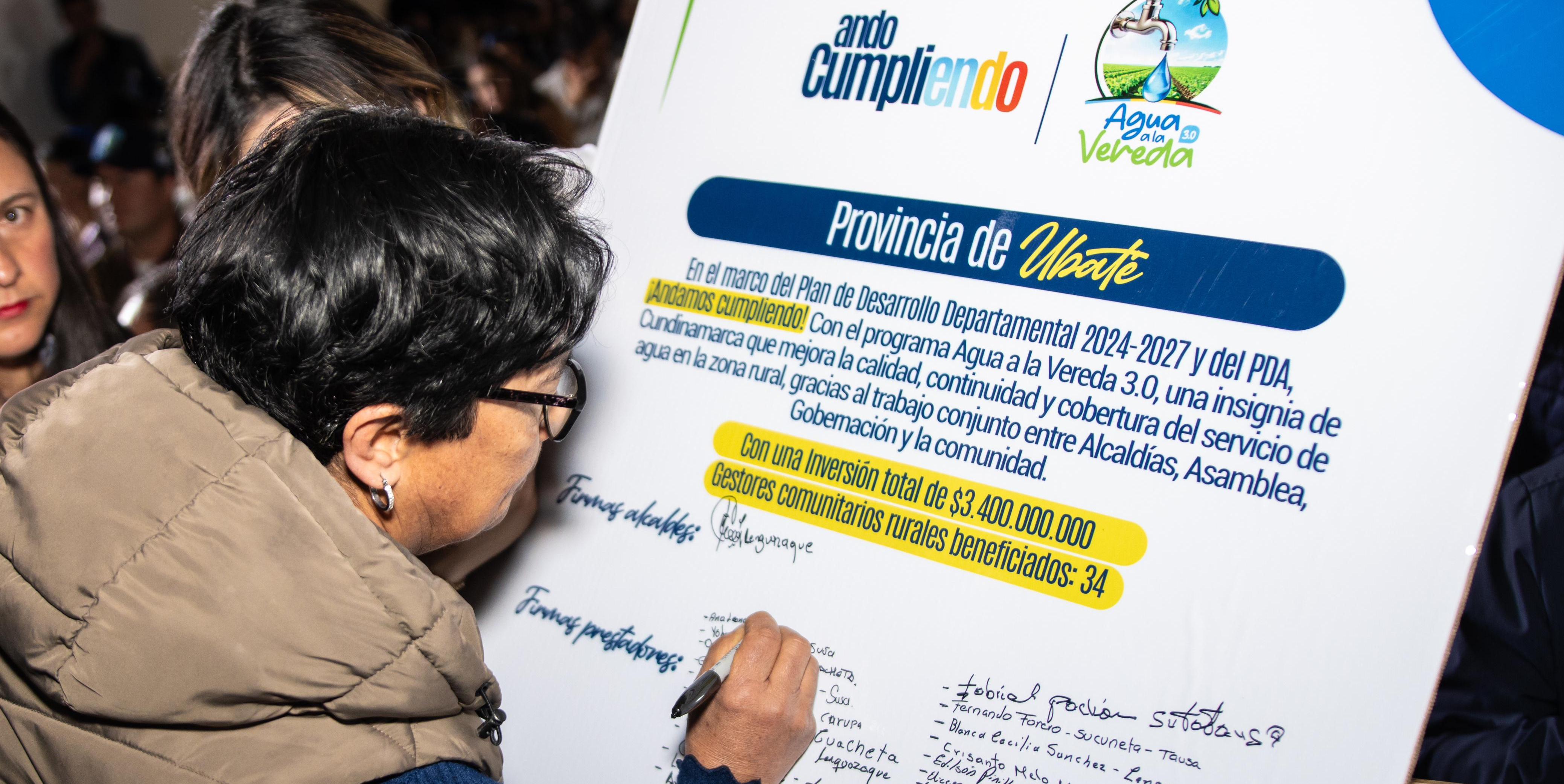 Cundinamarca conecta a 400 acueductos rurales con Agua a la Vereda 3.0
