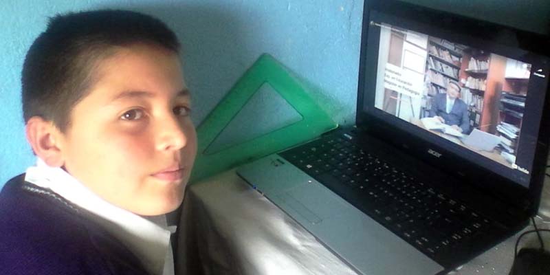 Los estudiantes de la IED la Villas de Cogua no han dejado de ver a sus docentes 


