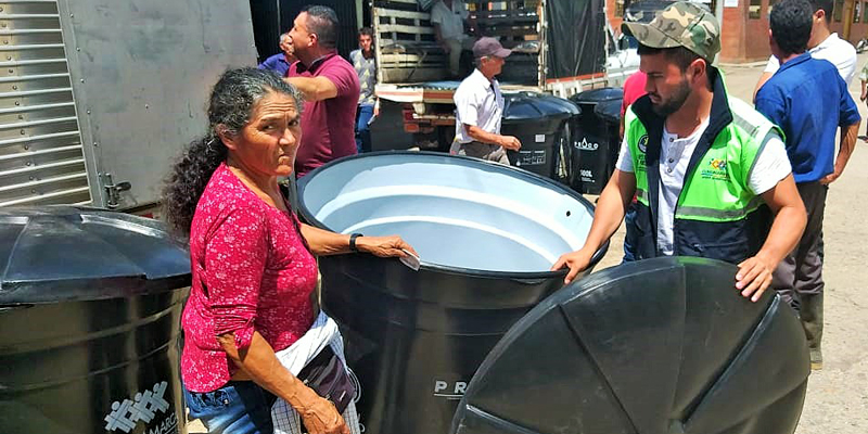 145 familias de Caparrapí, La Peña, La Palma y Cogua recibieron ayudas humanitarias








