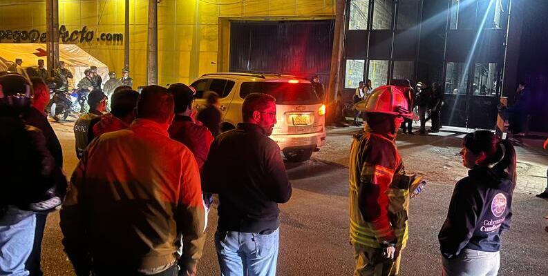 Cuerpos operativos de Cundinamarca y Bogotá controlaron explosión en fábrica de pólvora en Soacha