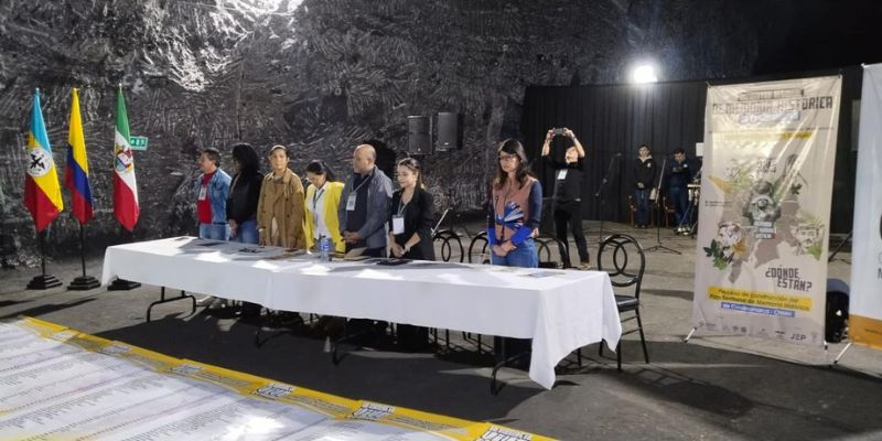 Cundinamarca conmemoró a sus desaparecidos en la Catedral de Sal
