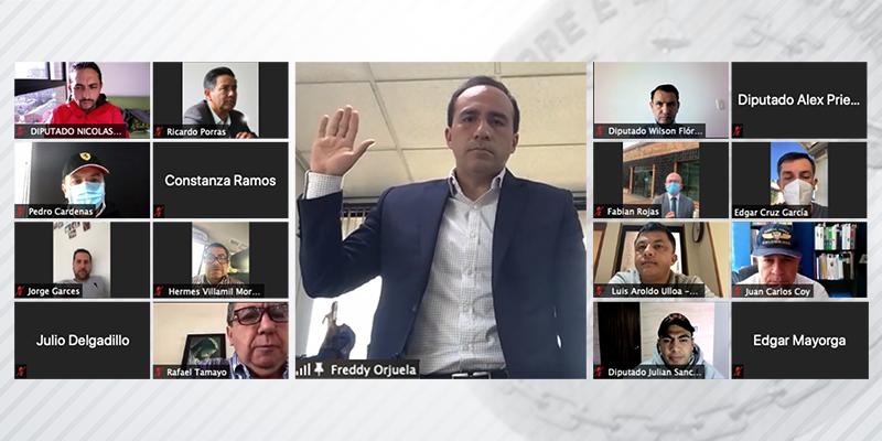 Freddy Gustavo Orjuela Hernández, gobernador encargado de Cundinamarca


