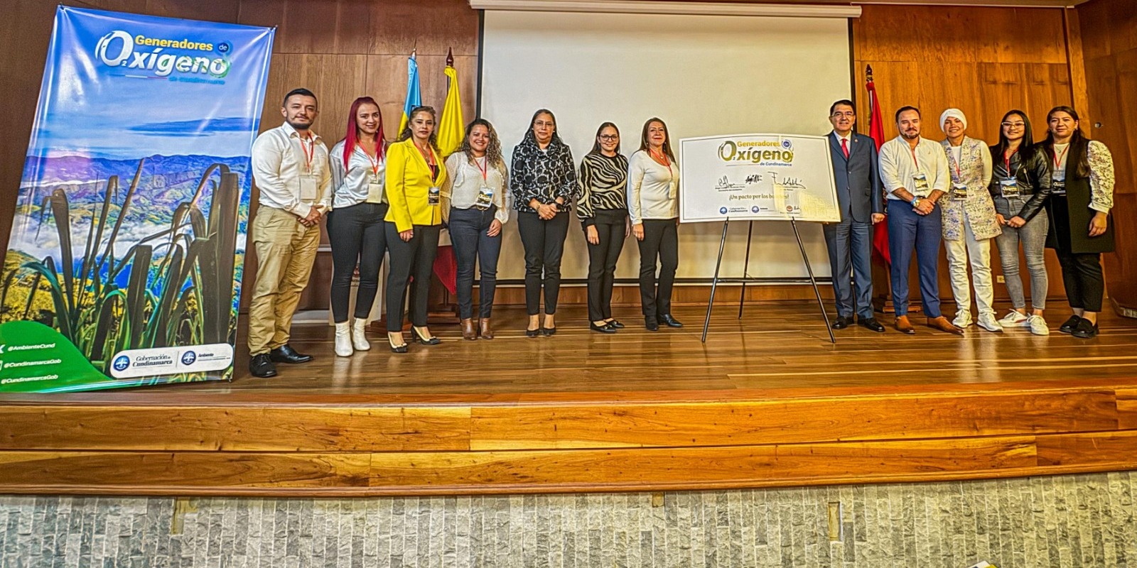 Cundinamarca lanza la Escuela de Generadores de Oxígeno