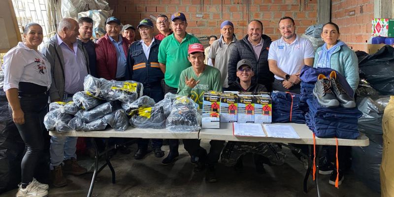Más de $580 millones invierte Cundinamarca en maquinaria para impulsar el reciclaje en 22 municipios