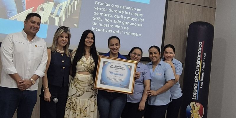 Lotería de Cundinamarca premia a los mejores loteros del Valle del Cauca y lanza nuevos incentivos


