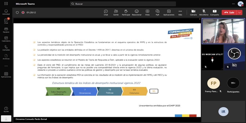 Más de 500 personas capacitadas en diligenciamiento del FURAG
