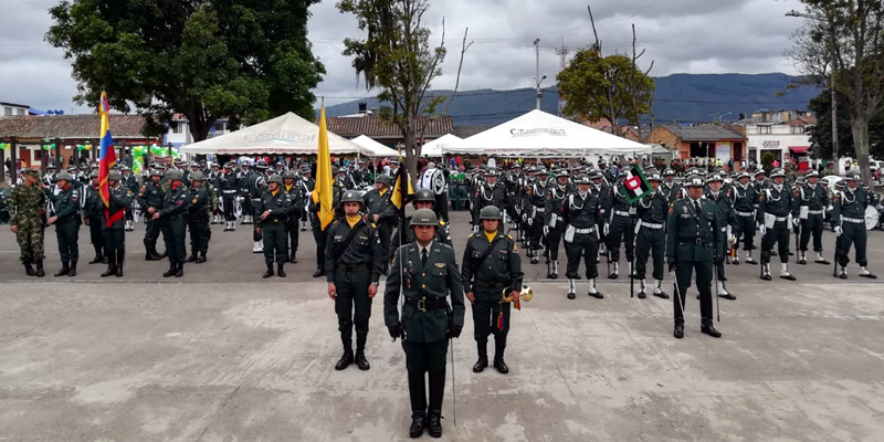 Ejército Nacional presente en aniversario de los municipios de Chocontá, Gachancipá y Pasca





