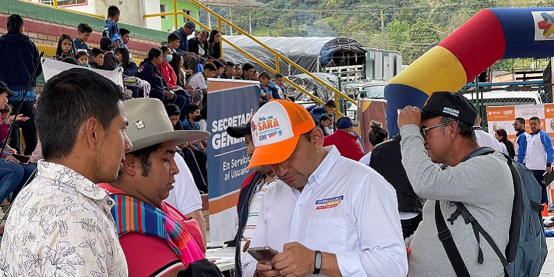 La Feria de servicios de la Gobernación de Cundinamarca se tomó a Cabrera