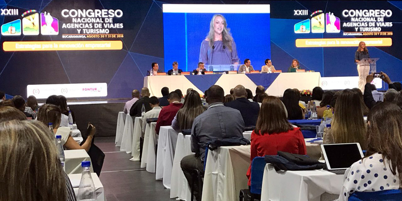 Cundinamarca participó en el Congreso Nacional de Agencias de Viajes en Bucaramanga