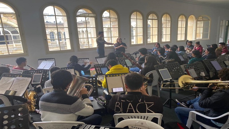El buen balance que deja el taller de dirección de banda y orquesta sinfónica




