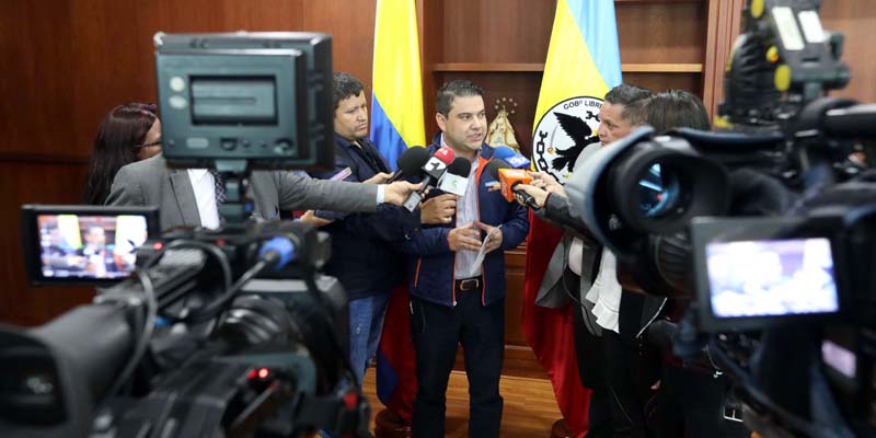 Gobernador Nicolás García decreta alerta amarilla en Cundinamarca por coronavirus