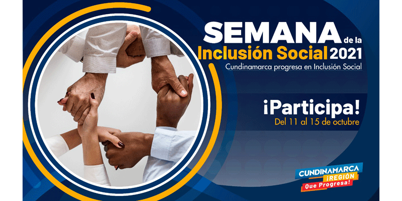 Cundinamarca progresa en inclusión social








