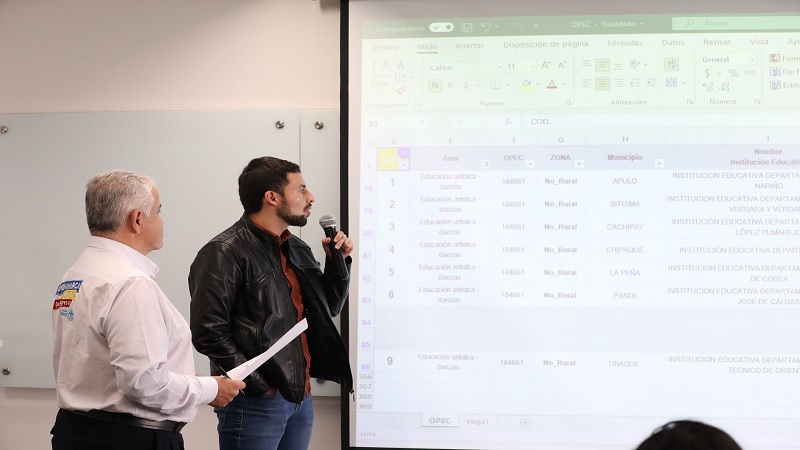 Segunda audiencia para escogencia de plaza de docentes en Cundinamarca