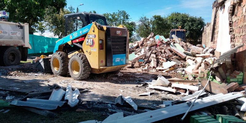 A un mes del sismo en Paratebueno y Medina, avanzan acciones de mantenimiento vial y demolición de viviendas afectadas