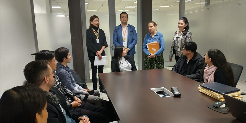 Bienvenidos a Cundinamarca pasantes del programa Estado Joven 2023-2