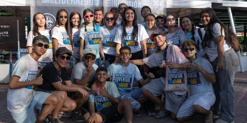 Más de 1.000 jóvenes inauguran el Mes de la Juventud con una jornada cultural y recreativa en Anapoima




