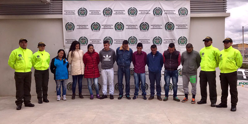 Cae grupo delincuencial “Los lisos” en el municipio de Soacha








