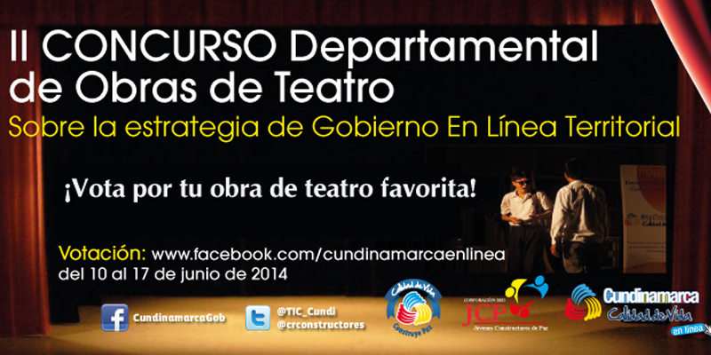 CON UN “ME GUSTA”, ESCOJA  LA MEJOR OBRA DE TEATRO GEL