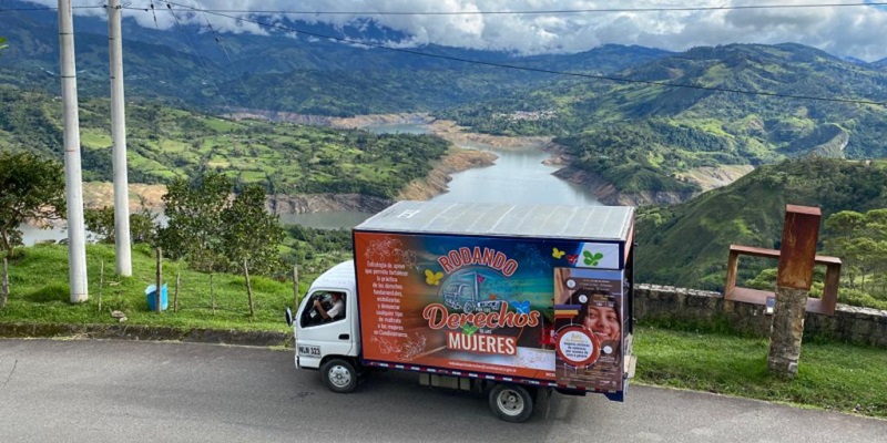 Avanza “Rodando por los derechos de las mujeres de Cundinamarca”

