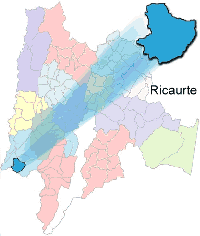 Ubicación en cundinamarca