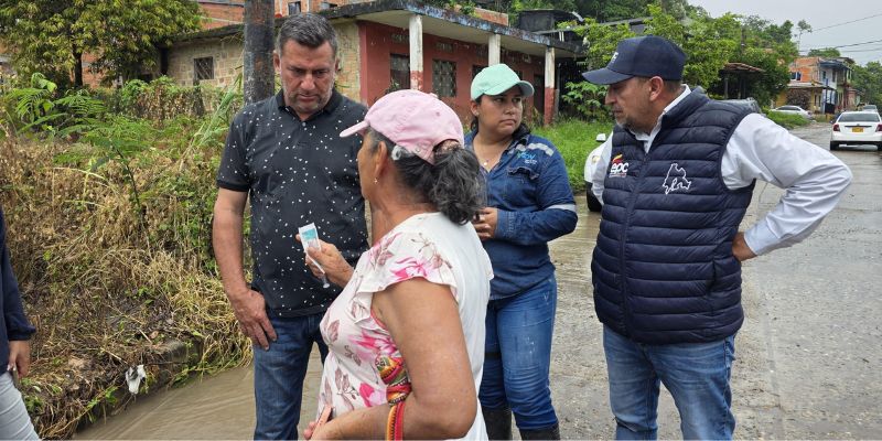 Empresas Públicas de Cundinamarca atiende emergencia en Viotá tras inundaciones