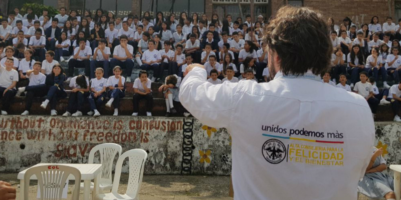 Más personas felices en Cundinamarca