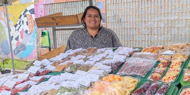 Beneficiaras de la estrategia #ICPES presentes en Exposibaté












