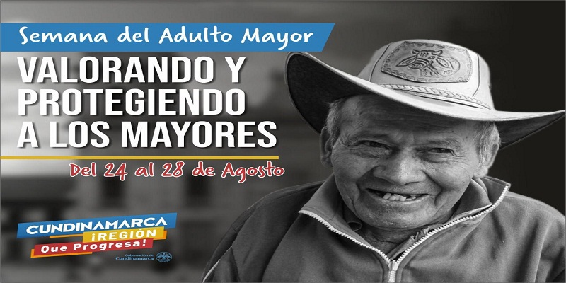 Llega ‘Semana del adulto mayor Cundinamarca 2020’
