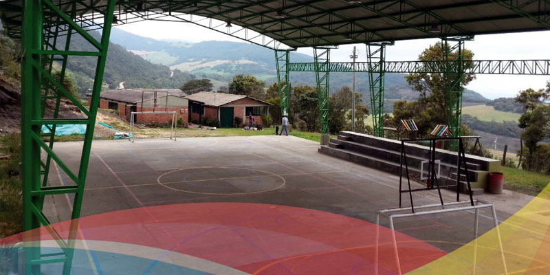 Cancha múltiple para la Villa Deportiva de Subachoque

