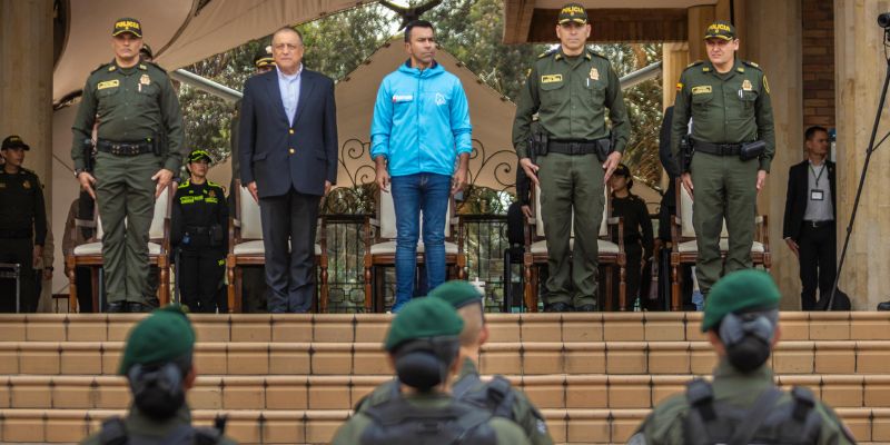 Se incorporan más de 300 policías para mejorar la seguridad en Cundinamarca
