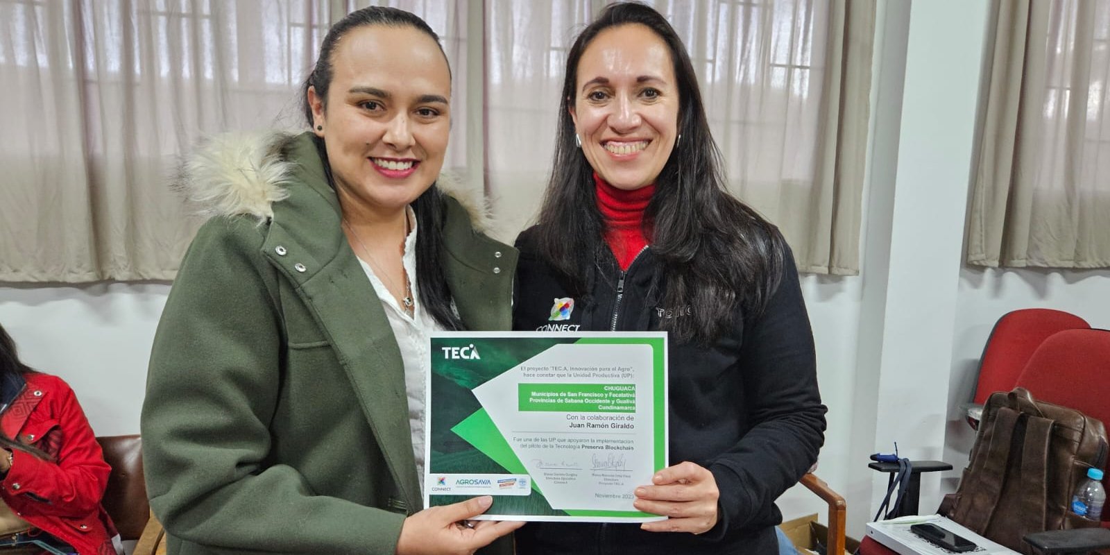 Productores de Cundinamarca acogieron el modelo de
transferencia tecnológica TEC.A, que impulsará la competitividad del agro
