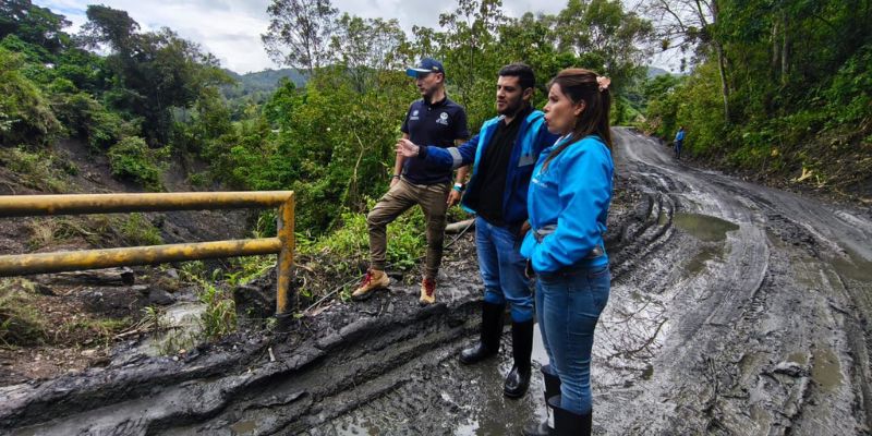 Fómeque refuerza atención a familias afectadas y recorre zonas críticas en el Día de la Resiliencia

