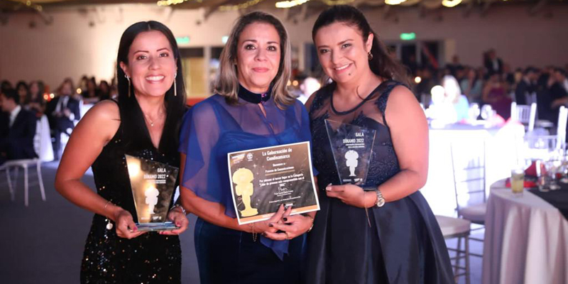 Gobernación se vistió de Gala en los premios Dínamo
