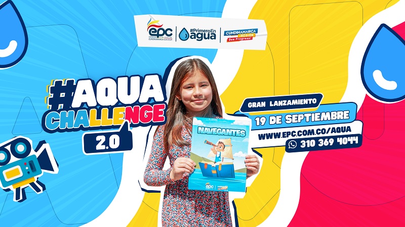 Gran lanzamiento del ‘AquaChallenge 2.0’ para niños y jóvenes de Cundinamarca

