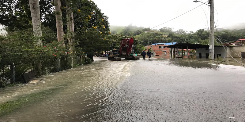 Una persona fallecida y 15 familias evacuadas deja un deslizamiento de tierra en el municipio de La Palma 