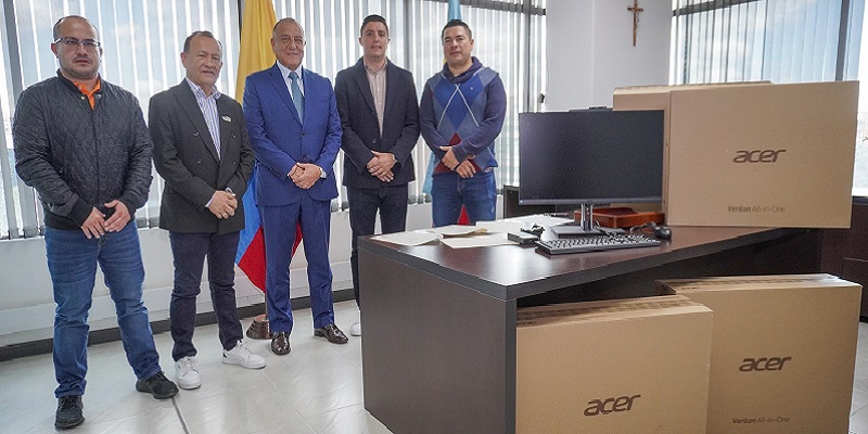 Secretaría de Gobierno fortalece las Registradurías de Cundinamarca con equipos de última tecnología