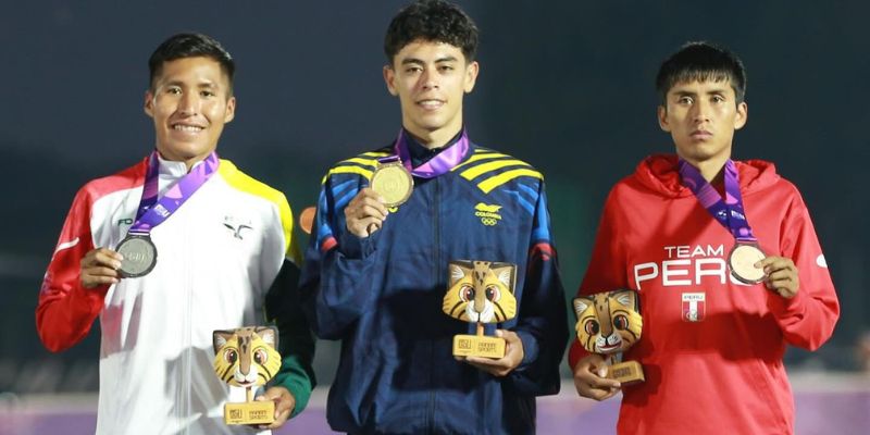 Pedro Alejandro Marín, doble medallista de oro en los Juegos Panamericanos Junior Asunción 2025